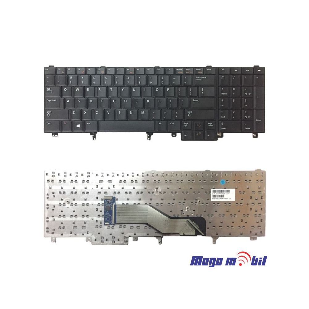 Tastatura za laptop Dell Latitude E5520 E5530 E6520 E6530 